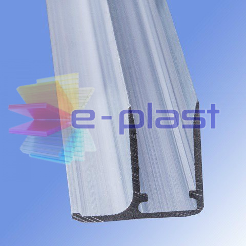 Profil zamykający aluminiowy F 25mm dł. 6mb Profil zamykający aluminiowy F 25mm dł. 6mb